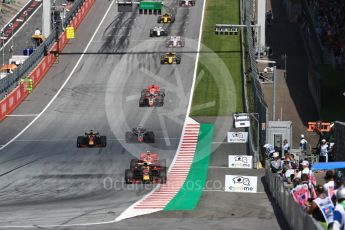 World © Octane Photographic Ltd. Formula 1 – Austrian GP - Race. Aston Martin Red Bull Racing TAG Heuer RB14 – Max Verstappen. Red Bull Ring, Spielberg, Austria. Sunday 1st July 2018.