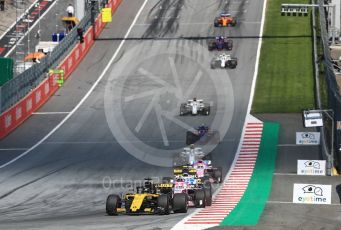 World © Octane Photographic Ltd. Formula 1 – Austrian GP - Race. Renault Sport F1 Team RS18 – Nico Hulkenberg. Red Bull Ring, Spielberg, Austria. Sunday 1st July 2018.