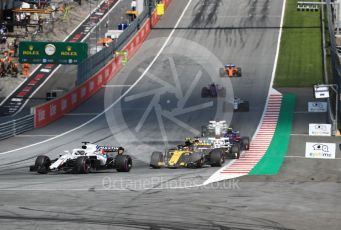 World © Octane Photographic Ltd. Formula 1 – Austrian GP - Race. Renault Sport F1 Team RS18 – Carlos Sainz. Red Bull Ring, Spielberg, Austria. Sunday 1st July 2018.