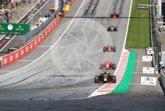 World © Octane Photographic Ltd. Formula 1 – Austrian GP - Race. Aston Martin Red Bull Racing TAG Heuer RB14 – Max Verstappen. Red Bull Ring, Spielberg, Austria. Sunday 1st July 2018.