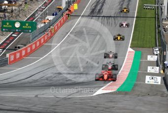 World © Octane Photographic Ltd. Formula 1 – Austrian GP - Race. Scuderia Ferrari SF71-H – Sebastian Vettel. Red Bull Ring, Spielberg, Austria. Sunday 1st July 2018.