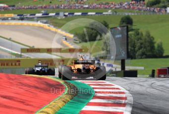 World © Octane Photographic Ltd. Formula 1 – Austrian GP - Race. McLaren MCL33 – Stoffel Vandoorne. Red Bull Ring, Spielberg, Austria. Sunday 1st July 2018.