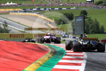 World © Octane Photographic Ltd. Formula 1 – Austrian GP - Race. Sahara Force India VJM11 - Esteban Ocon. Red Bull Ring, Spielberg, Austria. Sunday 1st July 2018.