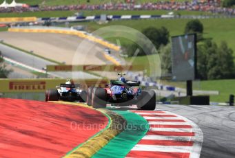 World © Octane Photographic Ltd. Formula 1 – Austrian GP - Race. Scuderia Toro Rosso STR13 – Pierre Gasly. Red Bull Ring, Spielberg, Austria. Sunday 1st July 2018.