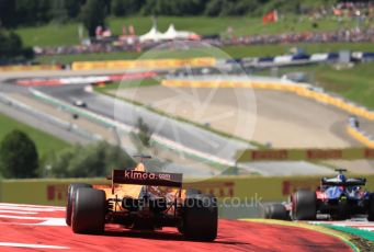 World © Octane Photographic Ltd. Formula 1 – Austrian GP - Race. McLaren MCL33 – Fernando Alonso. Red Bull Ring, Spielberg, Austria. Sunday 1st July 2018.