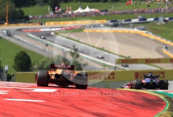 World © Octane Photographic Ltd. Formula 1 – Austrian GP - Race. McLaren MCL33 – Fernando Alonso. Red Bull Ring, Spielberg, Austria. Sunday 1st July 2018.
