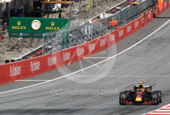 World © Octane Photographic Ltd. Formula 1 – Austrian GP - Race. Aston Martin Red Bull Racing TAG Heuer RB14 – Max Verstappen. Red Bull Ring, Spielberg, Austria. Sunday 1st July 2018.