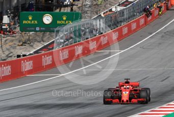 World © Octane Photographic Ltd. Formula 1 – Austrian GP - Race. Scuderia Ferrari SF71-H – Sebastian Vettel. Red Bull Ring, Spielberg, Austria. Sunday 1st July 2018.