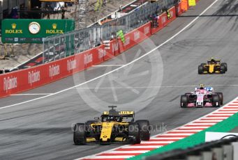 World © Octane Photographic Ltd. Formula 1 – Austrian GP - Race. Renault Sport F1 Team RS18 – Nico Hulkenberg. Red Bull Ring, Spielberg, Austria. Sunday 1st July 2018.