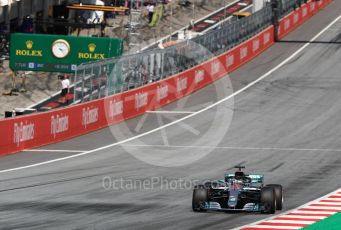 World © Octane Photographic Ltd. Formula 1 – Austrian GP - Race. Mercedes AMG Petronas Motorsport AMG F1 W09 EQ Power+ - Lewis Hamilton. Red Bull Ring, Spielberg, Austria. Sunday 1st July 2018.