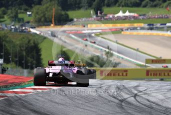 World © Octane Photographic Ltd. Formula 1 – Austrian GP - Race. Sahara Force India VJM11 - Esteban Ocon. Red Bull Ring, Spielberg, Austria. Sunday 1st July 2018.