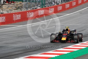 World © Octane Photographic Ltd. Formula 1 – Austrian GP - Race. Aston Martin Red Bull Racing TAG Heuer RB14 – Max Verstappen. Red Bull Ring, Spielberg, Austria. Sunday 1st July 2018.