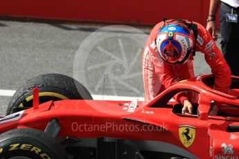 World © Octane Photographic Ltd. Formula 1 – Austrian GP - Race Podium. Scuderia Ferrari SF71-H – Kimi Raikkonen. Red Bull Ring, Spielberg, Austria. Sunday 1st July 2018.