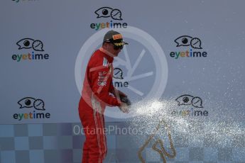 World © Octane Photographic Ltd. Formula 1 – Austrian GP - Race Podium. Scuderia Ferrari SF71-H – Kimi Raikkonen. Red Bull Ring, Spielberg, Austria. Sunday 1st July 2018.