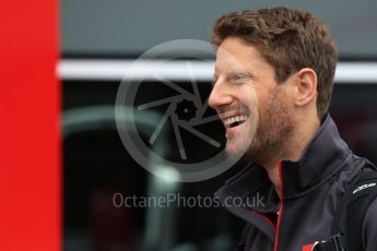 World © Octane Photographic Ltd. Formula 1 – Austrian GP - Paddock. Haas F1 Team VF-18 – Romain Grosjean. Red Bull Ring, Spielberg, Austria. Friday 29th June 2018.