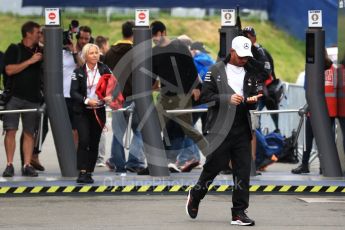 World © Octane Photographic Ltd. Formula 1 – Austrian GP - Paddock. Mercedes AMG Petronas Motorsport AMG F1 W09 EQ Power+ - Lewis Hamilton. Red Bull Ring, Spielberg, Austria. Friday 29th June 2018.