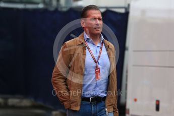 World © Octane Photographic Ltd. Formula 1 – Austrian GP - Paddock. Jos Verstappen. Red Bull Ring, Spielberg, Austria. Friday 29th June 2018.