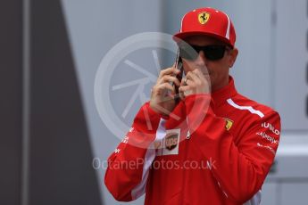 World © Octane Photographic Ltd. Formula 1 – Austrian GP - Paddock. Scuderia Ferrari SF71-H – Kimi Raikkonen. Red Bull Ring, Spielberg, Austria. Friday 29th June 2018.