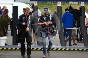 World © Octane Photographic Ltd. Formula 1 – Austrian GP - Paddock. Sahara Force India VJM11 - Sergio Perez. Red Bull Ring, Spielberg, Austria. Friday 29th June 2018.