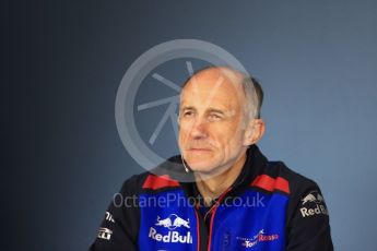 World © Octane Photographic Ltd. Formula 1 - Austrian GP - Friday FIA Team Press Conference. Franz Tost – Team Principal of Scuderia Toro Rosso Red Bull Ring, Spielberg, Austria. Friday 29th June 2018.