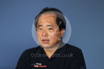 World © Octane Photographic Ltd. Formula 1 - Austrian GP - Friday FIA Team Press Conference. Toyoharu Tanabe – Honda Performance Development (HPD) Senior Manager. Red Bull Ring, Spielberg, Austria. Friday 29th June 2018.