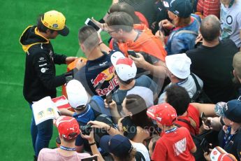 World © Octane Photographic Ltd. Formula 1 – Austrian GP - Paddock. Renault Sport F1 Team RS18 – Carlos Sainz. Red Bull Ring, Spielberg, Austria. Saturday 30th June 2018.