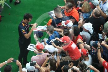 World © Octane Photographic Ltd. Formula 1 – Austrian GP - Paddock. Aston Martin Red Bull Racing TAG Heuer RB14 – Daniel Ricciardo. Red Bull Ring, Spielberg, Austria. Saturday 30th June 2018.