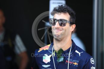 World © Octane Photographic Ltd. Formula 1 – Austrian GP - Paddock. Aston Martin Red Bull Racing TAG Heuer RB14 – Daniel Ricciardo. Red Bull Ring, Spielberg, Austria. Sunday 1st July 2018.