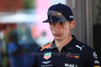 World © Octane Photographic Ltd. Formula 1 – Austrian GP - Paddock. Aston Martin Red Bull Racing TAG Heuer RB14 – Max Verstappen. Red Bull Ring, Spielberg, Austria. Sunday 1st July 2018.