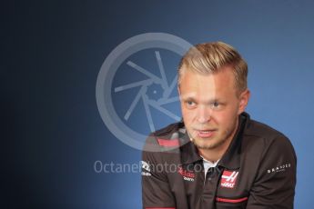 World © Octane Photographic Ltd. Formula 1 – French GP – Thursday Driver Press Conference. Haas F1 Team – Kevin Magnussen. Red Bull Ring, Spielberg, Austria. Thursday 28th June 2018.