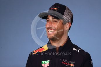 World © Octane Photographic Ltd. Formula 1 – French GP - Thursday Driver Press Conference. Aston Martin Red Bull Racing TAG Heuer – Daniel Ricciardo. Red Bull Ring, Spielberg, Austria. Thursday 28th June 2018.