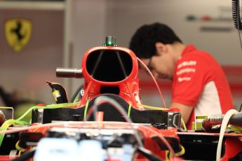 World © Octane Photographic Ltd. Formula 1 – Austrian GP - Pit Lane. Scuderia Ferrari SF71-H. Red Bull Ring, Spielberg, Austria. Thursday 28th June 2018.