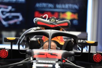 World © Octane Photographic Ltd. Formula 1 – Austrian GP - Pit Lane. Aston Martin Red Bull Racing TAG Heuer RB14. Red Bull Ring, Spielberg, Austria. Thursday 28th June 2018.