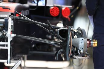 World © Octane Photographic Ltd. Formula 1 – Austrian GP - Pit Lane. Aston Martin Red Bull Racing TAG Heuer RB14. Red Bull Ring, Spielberg, Austria. Thursday 28th June 2018.