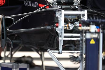 World © Octane Photographic Ltd. Formula 1 – Austrian GP - Pit Lane. Aston Martin Red Bull Racing TAG Heuer RB14. Red Bull Ring, Spielberg, Austria. Thursday 28th June 2018.