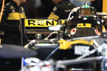 World © Octane Photographic Ltd. Formula 1 – Austrian GP - Pit Lane. Renault Sport F1 Team RS18. Red Bull Ring, Spielberg, Austria. Thursday 28th June 2018.