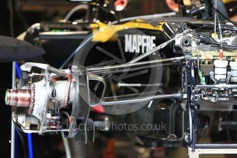 World © Octane Photographic Ltd. Formula 1 – Austrian GP - Pit Lane. Renault Sport F1 Team RS18. Red Bull Ring, Spielberg, Austria. Thursday 28th June 2018.