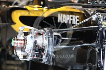 World © Octane Photographic Ltd. Formula 1 – Austrian GP - Pit Lane. Renault Sport F1 Team RS18. Red Bull Ring, Spielberg, Austria. Thursday 28th June 2018.