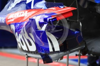 World © Octane Photographic Ltd. Formula 1 – Austrian GP - Pit Lane. Scuderia Toro Rosso STR13. Red Bull Ring, Spielberg, Austria. Thursday 28th June 2018.