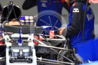 World © Octane Photographic Ltd. Formula 1 – Austrian GP - Pit Lane. Scuderia Toro Rosso STR13. Red Bull Ring, Spielberg, Austria. Thursday 28th June 2018.