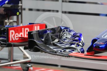 World © Octane Photographic Ltd. Formula 1 – Austrian GP - Pit Lane. Scuderia Toro Rosso STR13. Red Bull Ring, Spielberg, Austria. Thursday 28th June 2018.