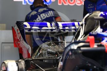 World © Octane Photographic Ltd. Formula 1 – Austrian GP - Pit Lane. Scuderia Toro Rosso STR13. Red Bull Ring, Spielberg, Austria. Thursday 28th June 2018.