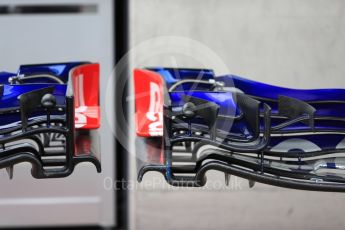 World © Octane Photographic Ltd. Formula 1 – Austrian GP - Pit Lane. Scuderia Toro Rosso STR13. Red Bull Ring, Spielberg, Austria. Thursday 28th June 2018.