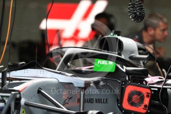 World © Octane Photographic Ltd. Formula 1 – Austrian GP - Pit Lane. Haas F1 Team VF-18. Red Bull Ring, Spielberg, Austria. Thursday 28th June 2018.