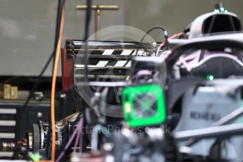 World © Octane Photographic Ltd. Formula 1 – Austrian GP - Pit Lane. Haas F1 Team VF-18. Red Bull Ring, Spielberg, Austria. Thursday 28th June 2018.