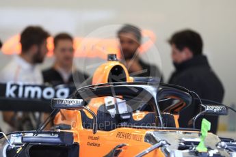 World © Octane Photographic Ltd. Formula 1 – Austrian GP - Pit Lane. McLaren MCL33. Red Bull Ring, Spielberg, Austria. Thursday 28th June 2018.