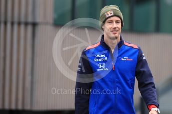 World © Octane Photographic Ltd. Formula 1 – Austrian GP - Paddock. Scuderia Toro Rosso STR13 – Brendon Hartley. Red Bull Ring, Spielberg, Austria. Thursday 28th June 2018.