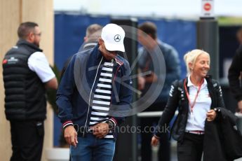 World © Octane Photographic Ltd. Formula 1 – Austrian GP - Paddock. Mercedes AMG Petronas Motorsport AMG F1 W09 EQ Power+ - Lewis Hamilton. Red Bull Ring, Spielberg, Austria. Thursday 28th June 2018.