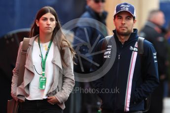 World © Octane Photographic Ltd. Formula 1 – Austrian GP - Paddock. Sahara Force India VJM11 - Sergio Perez. Red Bull Ring, Spielberg, Austria. Thursday 28th June 2018.