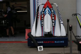 World © Octane Photographic Ltd. Formula 1 – Austrian GP - Pit Lane. Williams Martini Racing FW41. Red Bull Ring, Spielberg, Austria. Thursday 28th June 2018.